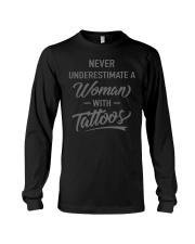 Tattoo T-shirt Never Underestimate Long Sleeve Tee thumbnail