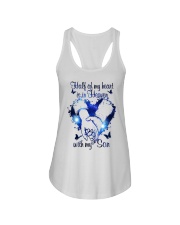 My son in heaven Ladies Flowy Tank tile