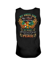 My son my guardian angel Unisex Tank tile