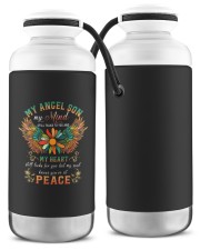 My son my guardian angel Vacuum Bottle tile