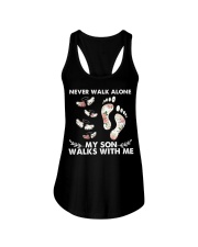 My son in heaven Ladies Flowy Tank tile