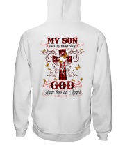 My son my guardian angel Hooded Sweatshirt tile