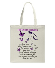 My son in heaven Tote Bag tile