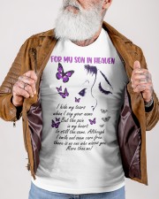 My son in heaven Classic T-Shirt custom-t-shirts-classic-lifestyle-front-450