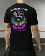 My son my guardian angel Classic T-Shirt apparel-classic-tshirt-lifestyle-back-104