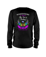 My son my guardian angel Long Sleeve Tee tile