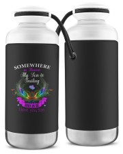 My son my guardian angel Vacuum Bottle tile