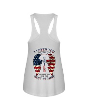 My son in heaven Ladies Flowy Tank tile