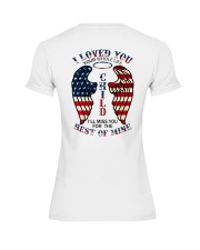 My son in heaven Premium Fit Ladies Tee tile