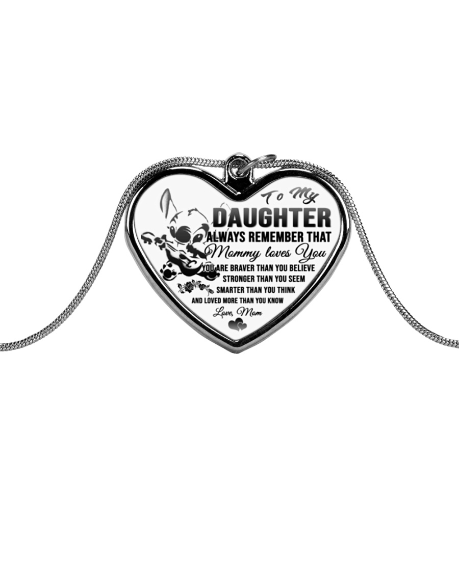 stf26011 Metallic Heart Necklace
