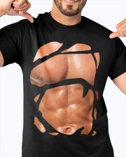 great body building t for gyme Classic T-Shirt apparel-classic-tshirt-lifestyle-front-92