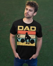 a5910 retro vintage dad love gym fit Classic T-Shirt apparel-classic-tshirt-lifestyle-front-43