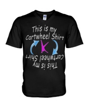 gymnastic 6 V-Neck T-Shirt tile