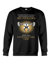 gym ger man six Crewneck Sweatshirt tile