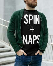 a6118 love spin and naps funny gym f Classic T-Shirt apparel-classic-tshirt-lifestyle-front-107
