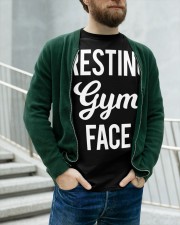 a8449 resting gym face funny gym say Classic T-Shirt apparel-classic-tshirt-lifestyle-front-107