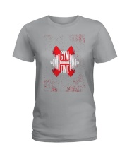 gym time Ladies T-Shirt tile