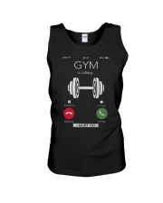 gym is calling i must go Unisex Tank tile
