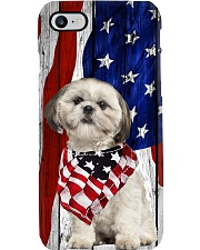 Shih Tzu Usa Flag Phone Case i-phone-7-case