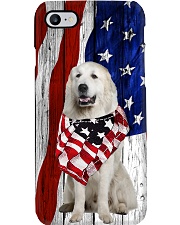 Great Pyrenees Usa Flag Phone Case i-phone-7-case