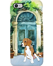 beagle outside the house Phone Case i-phone-7-case