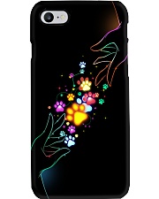 Dog Light Hands Phone Case i-phone-7-case