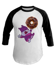 Chowder and The Giant Donut Baseball Tee thumbnail