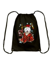 I Love Old English Sheepdog Drawstring Bag thumbnail