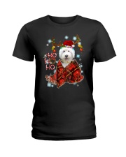 I Love Old English Sheepdog Ladies T-Shirt thumbnail
