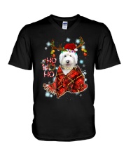 I Love Old English Sheepdog V-Neck T-Shirt thumbnail