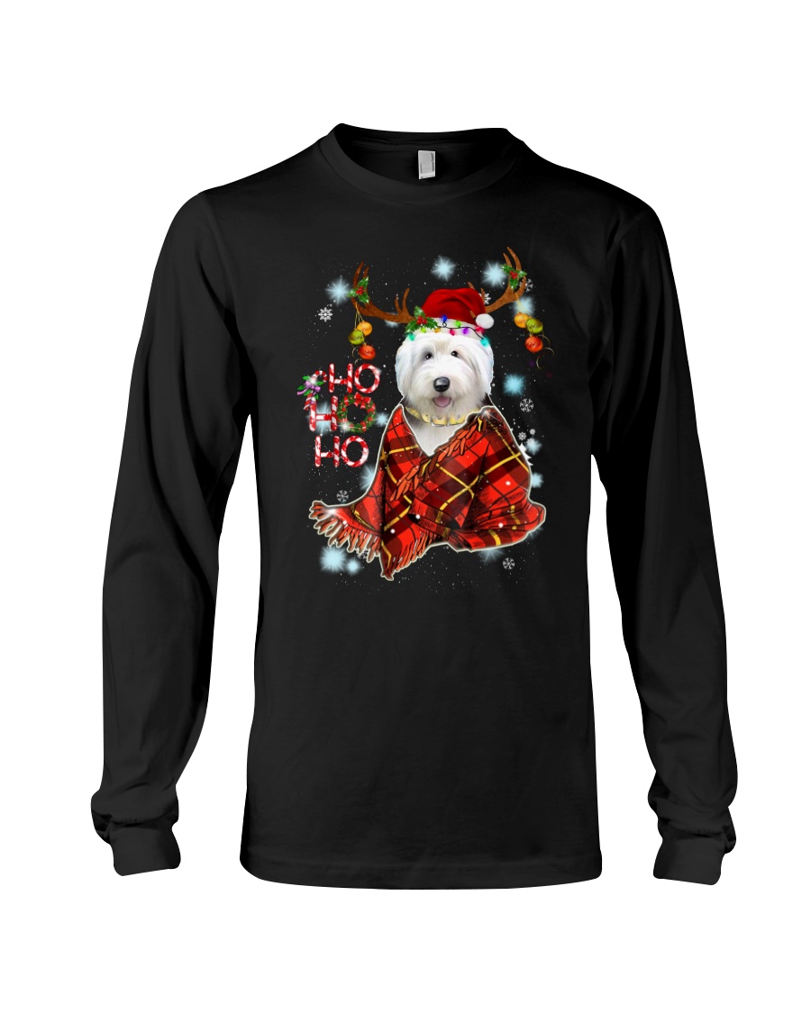 I Love Old English Sheepdog Long Sleeve Tee