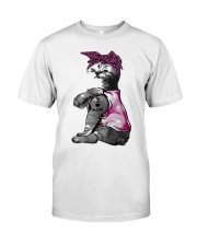 Cat I Love Mom Classic T-Shirt front