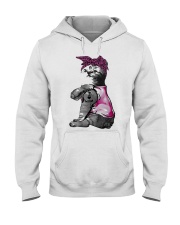 Cat I Love Mom Hooded Sweatshirt thumbnail