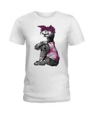 Cat I Love Mom Ladies T-Shirt thumbnail