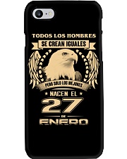 Los mejores hombres nacieron el 27 de enero Phone Case thumbnail
