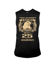 Los mejores hombres nacieron el 25 de enero Sleeveless Tee thumbnail