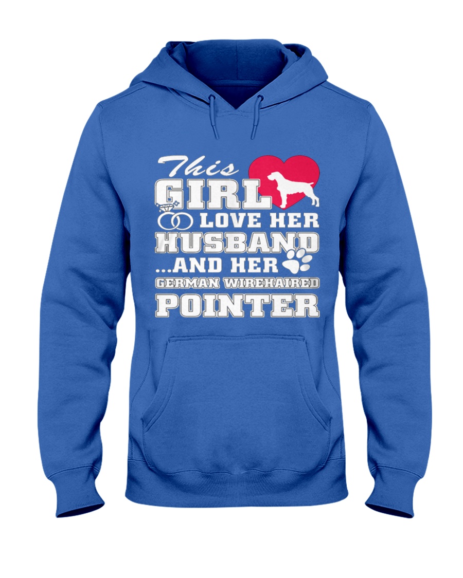 German Wirehaired Pointer MenX27S Pr 3 Hooded Sweatshirt