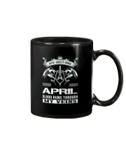 April Blood Runs Through My Veins Mug thumbnail