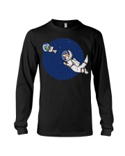 Space Otter T Shirt Long Sleeve Tee thumbnail