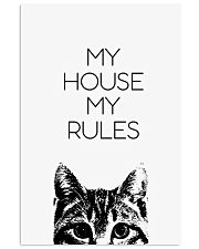 My house my rules 24x36 Poster front