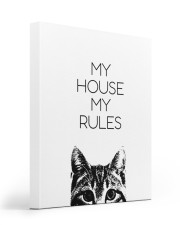 My house my rules Gallery Wrapped Canvas Prints tile