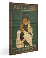 just a girl 123 Gallery Wrapped Canvas Prints tile