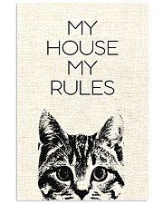 My house my rules 24x36 Poster front