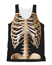 Human body skeleton bones Tshirt All-Over Unisex Tank tile
