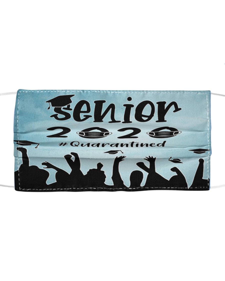 Senior 2020 quarantined Cloth face mask