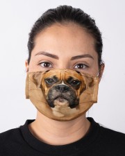Brown Boxer Dog Cloth face mask aos-face-mask-lifestyle-01