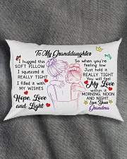 I hugged this soft pillow - TAGOTEE Rectangular Pillowcase aos-pillow-rectangle-front-lifestyle-1