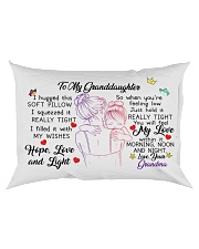 I hugged this soft pillow - TAGOTEE Rectangular Pillowcase back