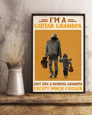 I'm A Guitar Grandpa Just Like A Normal Grandpa 11x17 Poster lifestyle-poster-3