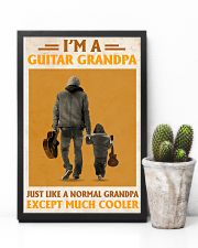 I'm A Guitar Grandpa Just Like A Normal Grandpa 11x17 Poster lifestyle-poster-8
